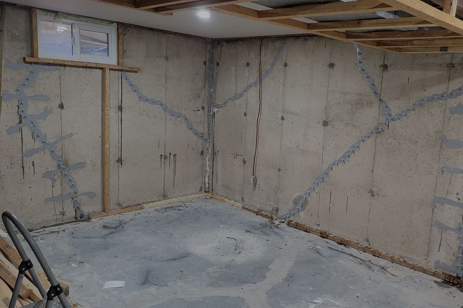 foundation crack repair